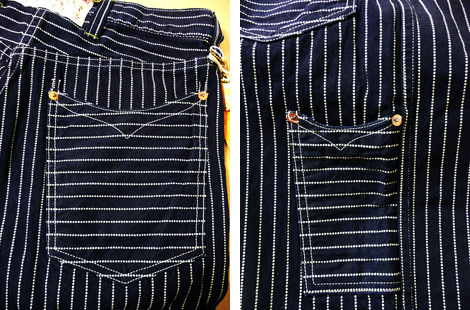 SUGAR CANEʥ奬ˡSC50953AWABASH STRIPE ZIP FLY SHORTS