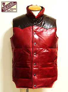 Y'2 LEATHER LV-03 オールレザーダウンベスト [ シープスキン ] | Lua-Blog