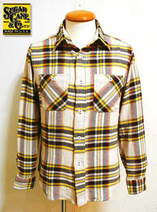 SUGAR CANE 奬SC25515 SOFT TWILL CHECK WORK SHIRT եȥĥå