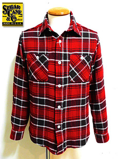 SUGAR CANE 奬SC25515 SOFT TWILL CHECK WORK SHIRT եȥĥå