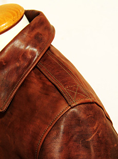 BUZZ RICKSONS Хꥯ󥺡BR80239A-2 [ UNITED SHEEPLINED CLOTHING CO. ] [ BRONCO HIDE WAXED LEATHER ]