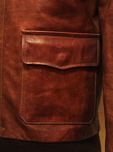 BUZZ RICKSONS Хꥯ󥺡BR80239A-2 [ UNITED SHEEPLINED CLOTHING CO. ] [ BRONCO HIDE WAXED LEATHER ]