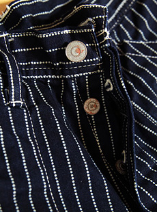 SUGAR CANE SC40786 WABASH STRIPE WORK PANTS | Lua-Blog