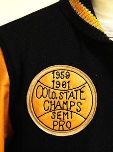 WhitesVille ۥ磻ĥӥ롡WV12311-11926oz. WOOL MELTON SET-IN AWARD JACKET AGED MODEL ȥ󥻥åȥ󥹥 [ COLO STATE CHAMPS ]