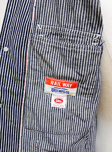 UES （ウエス） 910958 ヒッコリーカバーオール 再入荷！ | Lua-Blog