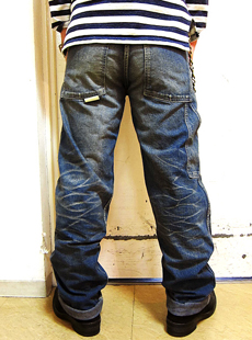 HEAD LIGHTHD40997H11oz. DENIM DOUBLEKNEE WORK PANTS