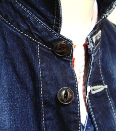 ETERNAL by 備中倉敷工房 93140 クレイジーデニムカバーオール | Lua-Blog