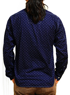 SUGAR CANE 奬  FICTION ROMANCESC25675 4.5oz STAR DOT WORK SHIRT ɥåȥ