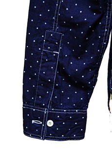 SUGAR CANE 奬  FICTION ROMANCESC25675 4.5oz STAR DOT WORK SHIRT ɥåȥ