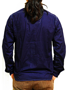 SUGAR CANE 奬  FICTION ROMANCESC25676 4.5oz INDIGO WORK SHIRT ǥ