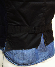 SUGAR CANE  Mister Freedomʥ奬ߥߥե꡼ˡSC125168oz. C/L INDIGO CANVAS [ RANGE VEST ] ǥХ٥