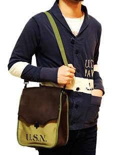 BUZZ RICKSON'S BR01794 新作 U.S.N. SHOULDER BAG | Lua-Blog