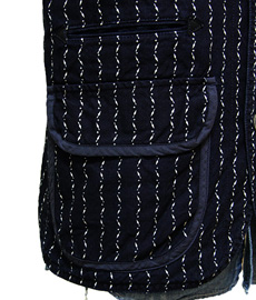 SAMURAI JEANS SJVT12-01 クナイ柄ウォバッシュワークベスト | Lua-Blog