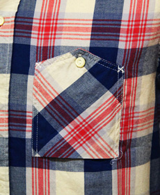 Sugar Cane Lightʥ奬饤ȡˡSC35887TWILL CHECK S/S WORK SHIRT ĥå