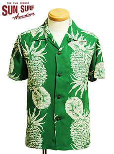 SUN SURF 󥵡աSS35651Ⱦµϥ S/S ALOHA SHIRTS [ PINEAPPLE ]