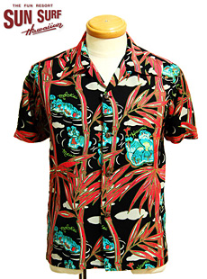 SUN SURF 󥵡աSS35669Ⱦµϥ S/S ALOHA SHIRTS [ BAMBOO ISLANDS ]