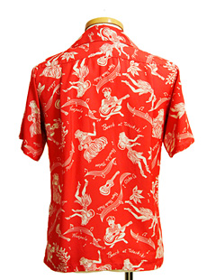 SUN SURF 󥵡աSS35656Ⱦµϥ S/S ALOHA SHIRTS [ HAPA HAOLE HULA ]