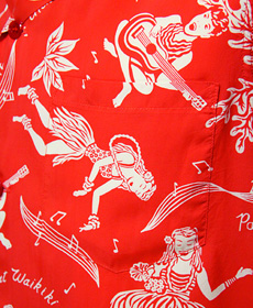 SUN SURF 󥵡աSS35656Ⱦµϥ S/S ALOHA SHIRTS [ HAPA HAOLE HULA ]