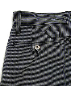 SUGAR CANE 奬  FICTION ROMANCESC51055A9oz INDIGO STRIPE SHORT TROUSERS ǥȥ饤ץ硼