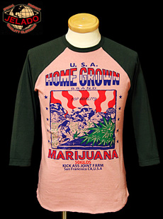 JELADO 顼 [ ROCKSTAR GARMENTS ]5MT-2092ʬµ١ܡT [ MARIJUANA ]