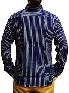 STUDIO D'ARTISAN 5436 ウォバッシュストライプワークシャツ | Lua-Blog
