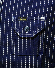 STUDIO D'ARTISAN 5436 ウォバッシュストライプワークシャツ | Lua-Blog
