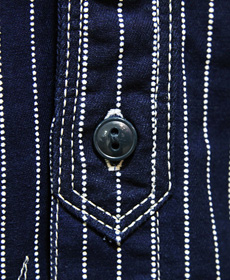 STUDIO D'ARTISAN 5436 ウォバッシュストライプワークシャツ | Lua-Blog