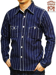 SAMURAI JEANS SGNS12-L 手裏剣ウォバッシュワークシャツ | Lua-Blog