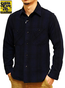 SUGAR CANE 奬  SC25336 SOFT TWILL CHECK WORK SHIRT եȥĥå