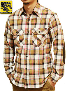 SUGAR CANE 奬SC25938TWILL CHECK WORK SHIRT [ ܡѥåդ ]