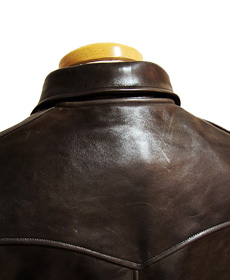 SUGAR CANE SC80203 HORSE HIDE SINGLE LEATHER COAT | Lua-Blog