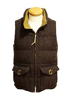 JELADOCOLIMBO 顼ɡߥ [ JELADO PRODUCT ]JGW-1004HARRIS TWEED DOWN VEST ϥꥹĥɥ٥ ڥ ȥץ͡ W͡