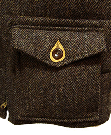 JELADOCOLIMBO 顼ɡߥ [ JELADO PRODUCT ]JGW-1004HARRIS TWEED DOWN VEST ϥꥹĥɥ٥ ڥ ȥץ͡ W͡