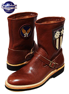 BUZZ RICKSONS Хꥯ󥺡BR02010CIVILIAN PATCH BOOTS  ӥꥢѥå֡ 