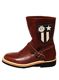 BUZZ RICKSONS Хꥯ󥺡BR02010CIVILIAN PATCH BOOTS  ӥꥢѥå֡ 