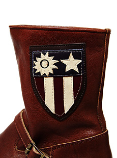 BUZZ RICKSONS Хꥯ󥺡BR02010CIVILIAN PATCH BOOTS  ӥꥢѥå֡ 