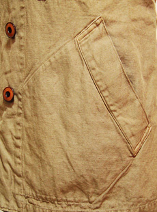 JELADOCOPANO 顼 ѥ [ ANTIQUE GARMENTS ]JC-1009DUSTY WAY COATݥ ֥͡ 