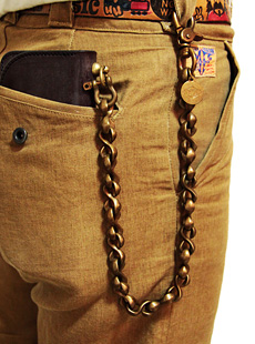 OPUS OBC-02/OBK-01 真鍮製キーホルダー＆ウォレットチェーン