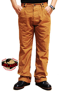JELADO [ ANTIQUE GARMENTS ] JAGP-13001 硫化染めダックワークパンツ