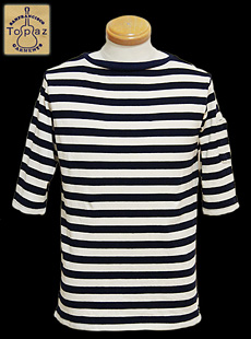 TOPAZ ȥѡTC-306HARF SLEEVE BORDER TEE ٵͤܡʬµT