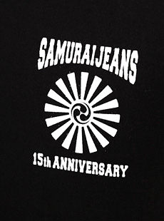 SAMURAI JEANS SJST15TH-01 14番台丸へヴィーオンスTシャツ [ 15周年 