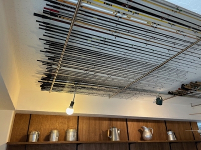 ブライトリバーのロッドやグリップに触れてみたい方。2F