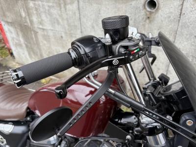 美品スポーツスターXL1200S タンク純正100周年ガソリンコック