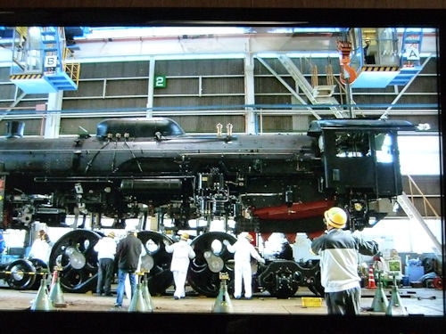 最終値下げ 鉄道部品 蒸気機関車 C6120プレート 蒸気機関車 C6120／110125